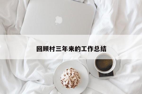 回顾村三年来的工作总结